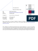 Synthesis of Magnetite Nanoparticles From Mineral Waste