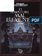 AD&D 1a ed El Templo del Mal Elemental en Español