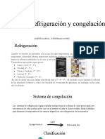 Resumen Sistemas de Refrigeración y Congelación