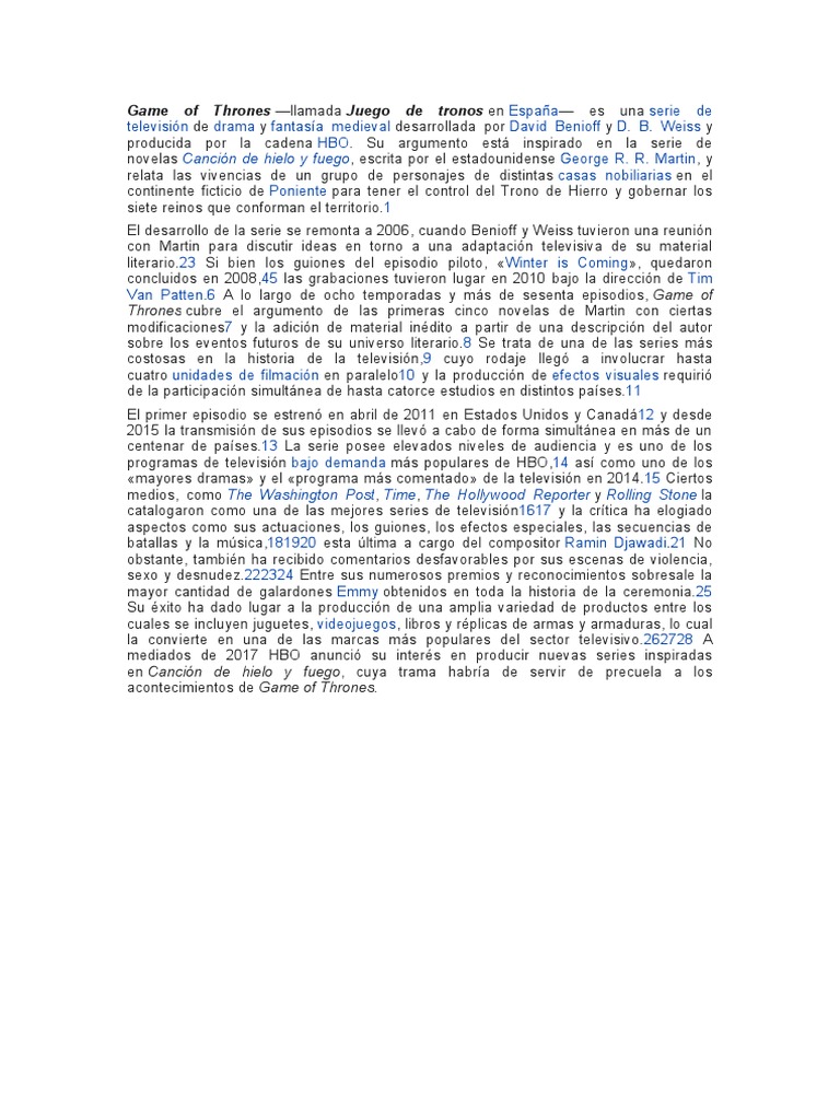 Game of Thrones PDF