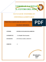 Practica Calificada Analisis Sensorial Tukey SPSS