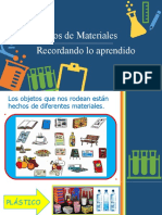 Tipos de Materiales 1° Básico