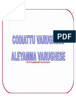 Codiyattu Family History