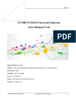 UC100-1V1S1O Universal Gateway User Manual