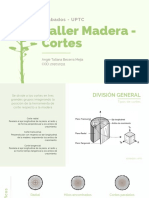 Taller Madera - Cortes