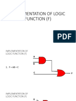 003 Implementation of Logic Function (F)