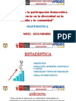 ACTIVIDAD SEMANA 04 - ESTADISTICA PARTE 1