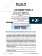 2012 Chemical and Engineering Approaches To Enable Organic Field-Effect Transistors For Electronic Skin Applications