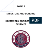 TOPIC 3 Structure and Bonding MS