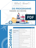 Awards Programme: Mark Scheme