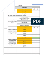 Registro de Porcentajes - Repertorios Básicos