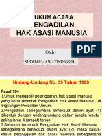 Hukum Acara-Pengadilan Ham