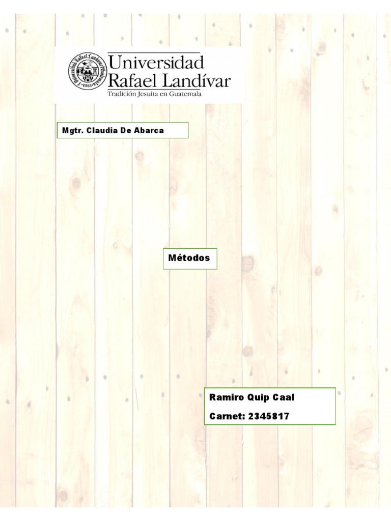 Metodos De Enseñansa Pdf Método De Enseñanza Análisis