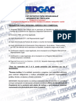 Reserva de Distintivo para Desaduanaje Aeronave No Tripulada