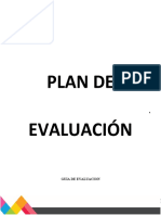 6.9 Plan de Evaluacion