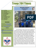 November Boy Scout Newsletter