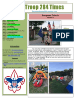 August Boy Scout Newsletter