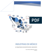 Las industrias en México (Automotriz)