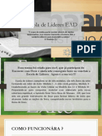 Escola de Líderes EAD forma líderes online