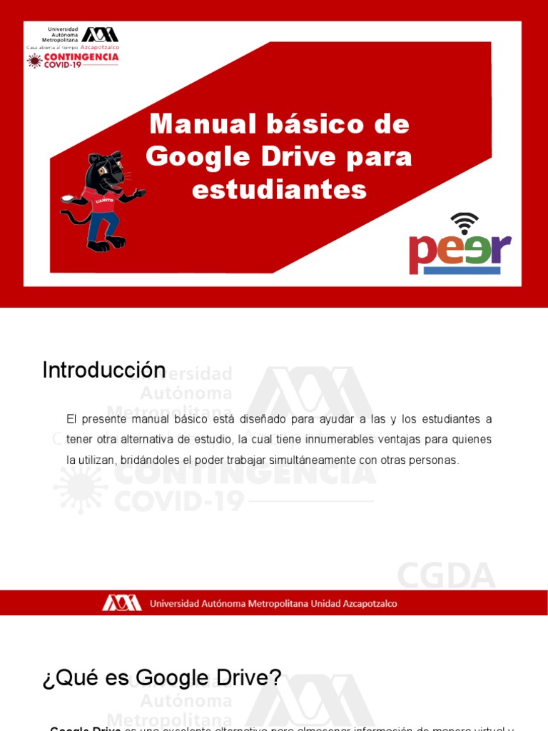Manual de Google Drive para Estudiantes | PDF | Archivo de computadora ...