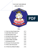 Evaluasi Tari Kreasi (Sekar Jepun)