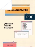 Método SCAMPER para mejorar ideas