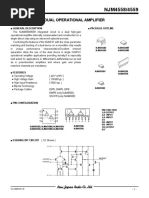 Dual Operational Amplifier