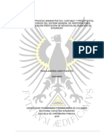 Analisis Del Proceso Administrativo, Contable y Presupuestal de Los Recursos Del Sistema General de Participaciones