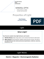 Mineral Optik 2 - Sifat Cahaya