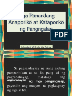 Mga Panandang Anaporiko at Kataporiko NG Pangngalan