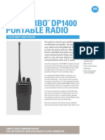 Mototrbo DP1400 Portable Radio: You'Re Simply More Efficient