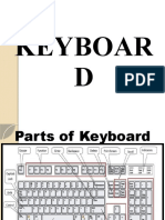 PARTS OF KEYBOARD Topic 1