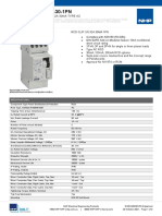 DSRCM32-30-1PN: RCD Din-Safe Clip On 1P+N 32A 30ma Type Ac Catalogue No