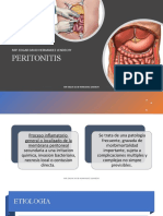 Peritonitis y Esclerosis Mesenterica