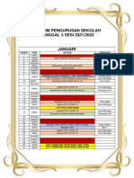 Takwim Pengurusan Sekolah Penggal 3 2021-2022