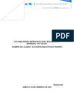 Las Habilidades Gerenciales Que Requieren Las Empresas Hoy en Día