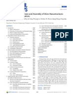 2011 - Controlling The Synthesis and Assembly of Silver Nanostructures For Plasmonic Applications