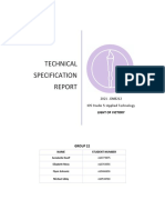 Dnb212 Technical Specification Report Fimal