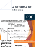 Prueba de Suma de Rangos