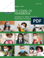 Ed Covid-19 Handbook: Strategies For Safely Reopening Elementary and Secondary Schools