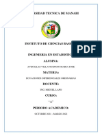 Ecuaciones diferenciales estocásticas y su aplicación a la mecánica estadística