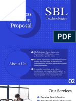 SBL Business Proposal Presentation