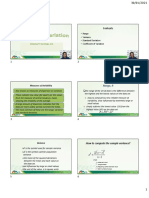 Measures of Variability: Range, Variance, Standard Deviation and Coefficient of Variation