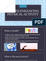 Health Enhancing Physical Activity
