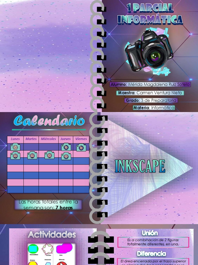 Actividades De Diseño En Inkscape Pdf Color