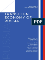 Russia's Transition to a Market Economy