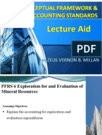 Pfrs 6 - Exploration For and Evaluation of Mineral Resources