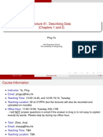 Lecture01 Describing Data Ver2