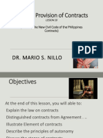 Part 1 Lesson 10 Contracts HRDM CLASS OF DR.. NILLO Presentation