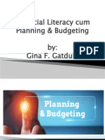 Financial Literacy Cum Planning & Budgetting